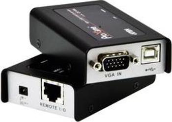 VGA, USB 2.0 extender (prodloužení) přes síťový kabel RJ45, ATEN CE100-AT-G, 100 m, N/A