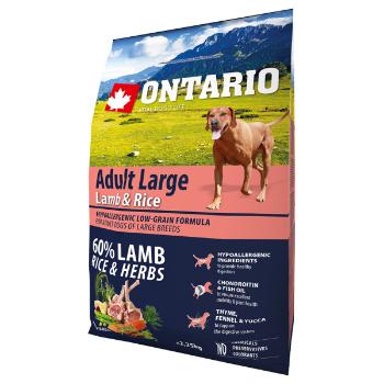 Ontario Adult Large Lamb & Rice 2,25kg