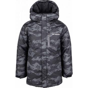 Columbia ALPINE FREE FALL II JACKET Dětská zimní bunda, tmavě šedá, velikost XS