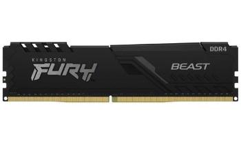 KINGSTON 8GB 3200MHz DDR4 CL16 DIMM FURY Beast Black, KF432C16BB/8