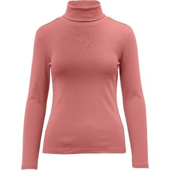 s.Oliver RL T-SHIRT LONG SLEEVE POLO NECK NOOS Tričko s dlouhým rukávem, růžová, velikost