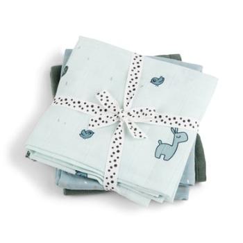 Done by Deer ™ Gázové pleny 3-Pack Lalee Blue