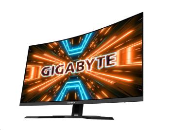 GIGABYTE LCD - 31, 5" Gaming monitor M32QC QHD, 2560 x 1440, 165Hz, 3000:1, 350cd/m2, 1ms, 2xHDMI 2.0, 1xDP, 1xUSB-C, VA