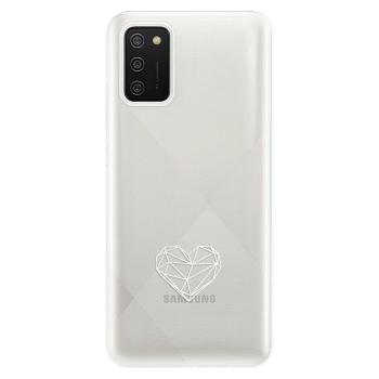 Odolné silikonové pouzdro iSaprio - čiré - Digital Love - Samsung Galaxy A02s