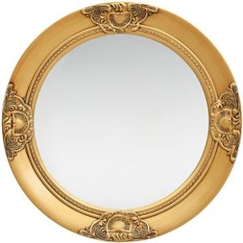 Nástěnné zrcadlo barokní styl 50 cm zlaté (320345)
