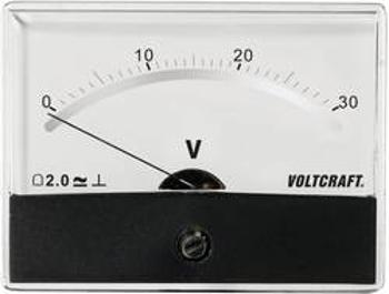 Analogové panelové měřidlo VOLTCRAFT AM-86X65/30V/DC 30 V