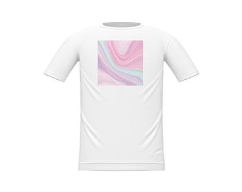 Dětské tričko Růžový abstraktní vzor
