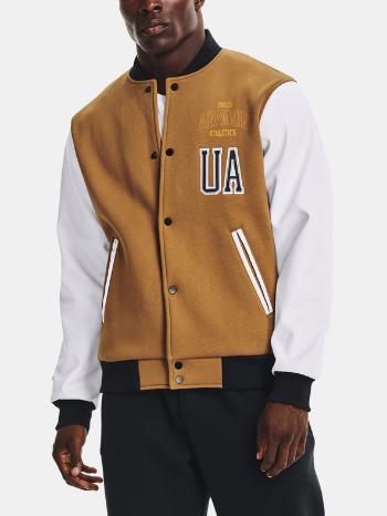 Under Armour UA Originators Letterman Mikina Hnědá