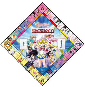 Winning Moves Monopoly Sailor Moon Anglická verze