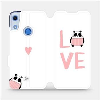 Flipové pouzdro na mobil Huawei Y6S - MH09S Panda LOVE (5903516124275)