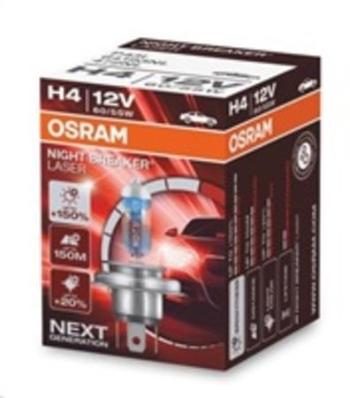 OSRAM autožárovka H4 NIGHT BREAKER® LASER 12V 60/55W P43t (Duo-Box)