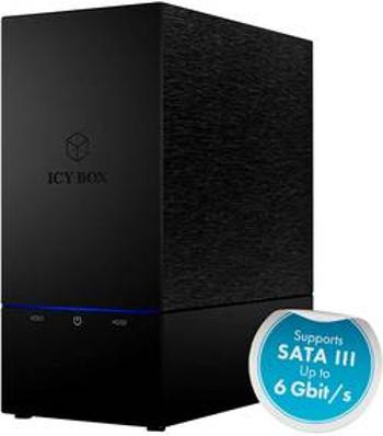 8,9 cm (3,5 palce) kryt pevného disku 3.5 palec ICY BOX IB-RD3621U3, USB 3.2 Gen 1 (USB 3.0), černá