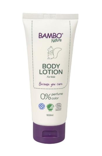 Bambo Nature Tělové mléko neparfémované 100 ml