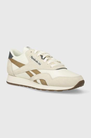 Sneakers boty Reebok Classic Classic Nylon béžová barva, 100074324