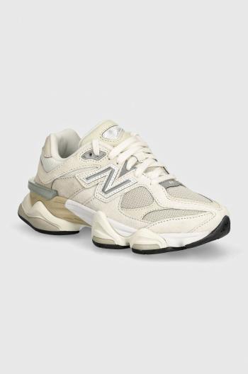 Sneakers boty New Balance 9060 béžová barva, U9060WHT