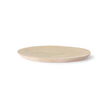 Dřevěný nepravidelně tvarovaný talíř Mango - 25*24*2cm    HAP6123