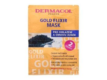 Pleťová maska Dermacol - Gold Elixir 16 ml 