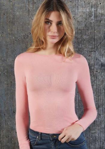 Kašmírové tričko Sublyme 1412 XL Růžová