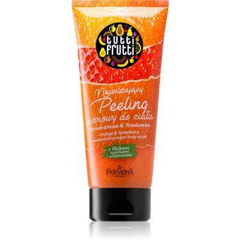 Farmona Tutti Frutti Orange & Strawberry hydratační cukrový peeling s vitamíny 210 g