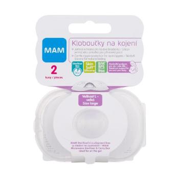 MAM Nipple Shields L 2 ks vložky do podprsenky pro ženy