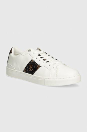 Sneakers boty Guess TODI bílá barva, FMTTOI ELL12