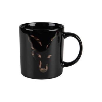 Fox Hrnek Black And Camo Head Ceramic Mug