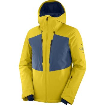 Salomon HIGHLAND JACKET M Pánská lyžařská bunda, žlutá, velikost L