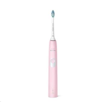 Philips Sonicare Series 4300 HX6806/04 sonický zubní kartáček, časovač, 1 režim, 2 intenzity, růžová