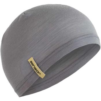 Sensor MERINO UNDER Zimní čepice, šedá, velikost UNI