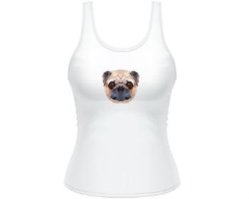 Dámské tílko Tank Top Mopslík