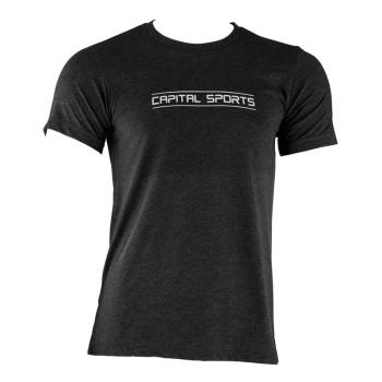 Capital Sports pánské tréninkové triko, černé, velikost XL