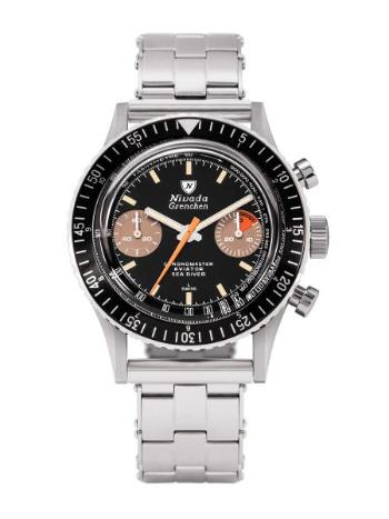 Nivada Grenchen Chronomaster Orange Boy Manual - Forstner Rivet