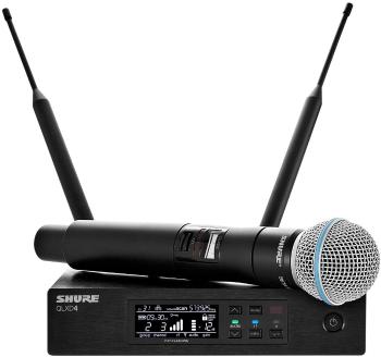 Shure QLXD24E/B58 Bezdrátový set K51: 606-670 MHz