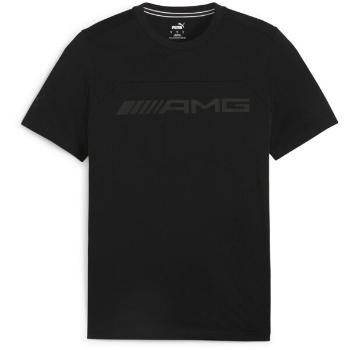 Puma MERCEDES - AMG PETRONAS LOGO TEE Pánské triko, černá, velikost