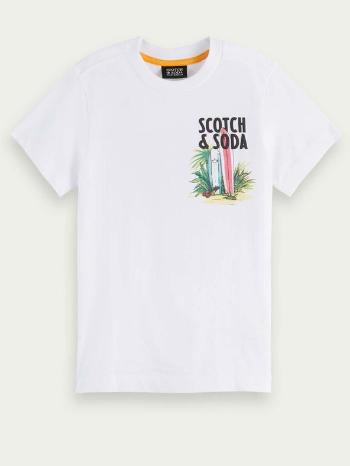 Scotch & Soda Triko dětské Bílá