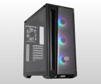 Cooler Master case MasterBox MB520 aRGB, E-ATX, Mid Tower, černá, bez zdroje, MCB-B520-KGNN-RGA