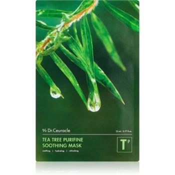 Dr.Ceuracle Tea Tree Purifine zklidňující plátýnková maska pro problematickou pleť, akné 23 ml