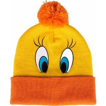 LOONEY TUNES TWEETY BEANY Dětská zimní čepice, žlutá, velikost