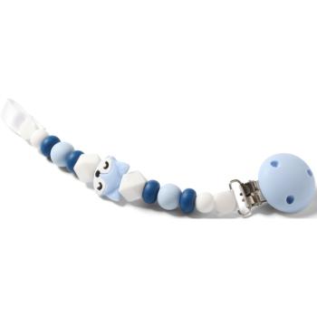 BabyOno Take Care Soother Holder klip na dudlík Blue Fox 1 ks