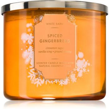 Bath & Body Works Spiced Gingerbread vonná svíčka 411 g