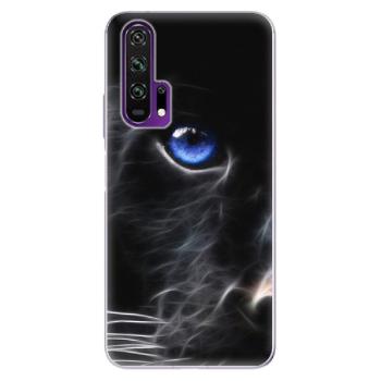 Odolné silikonové pouzdro iSaprio - Black Puma - Honor 20 Pro