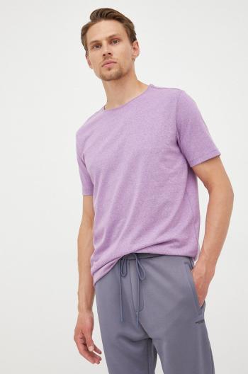 Tričko Lindbergh fialová barva