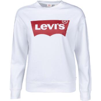 Levi's GRAPHIC STANDARD CREW Dámská mikina, bílá, velikost L