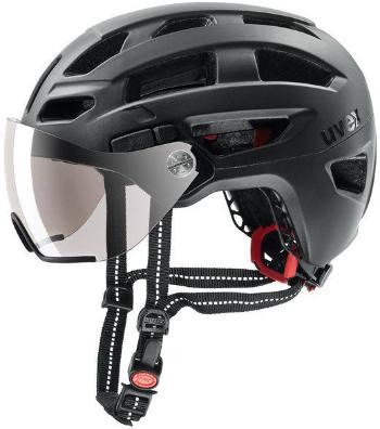 UVEX Finale Visor Black Matt 52-57 Cyklistická helma