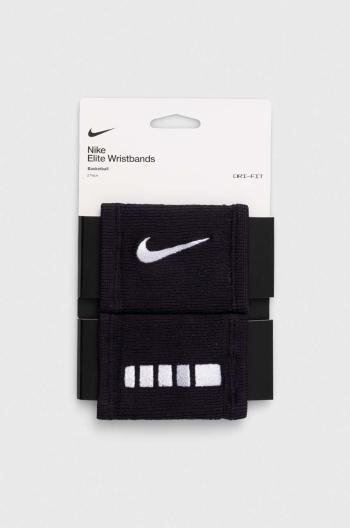 Náramky Nike 2-pack černá barva