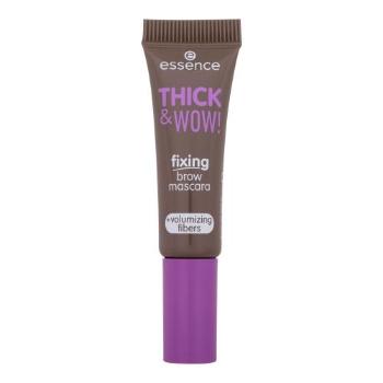 Essence Thick & Wow! Fixing Brow Mascara 6 ml řasenka na obočí pro ženy 02 Ash Brown