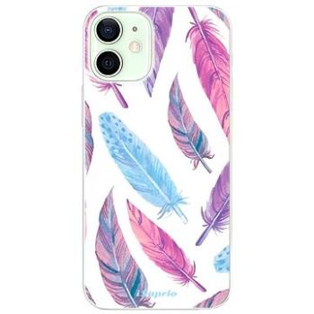 iSaprio Feather Pattern 10 pro iPhone 12 (feather10-TPU3-i12)