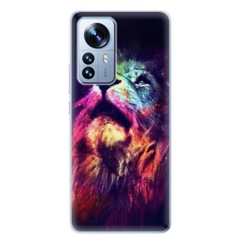 Odolné silikonové pouzdro iSaprio - Lion in Colors - Xiaomi 12 Pro