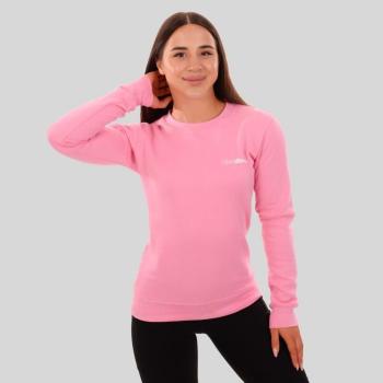 Dámská mikina Basic Jumper Baby Pink S - GymBeam