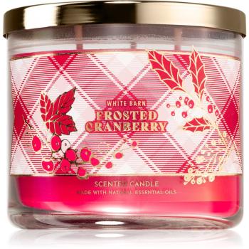 Bath & Body Works Frosted Cranberry vonná svíčka 411 g